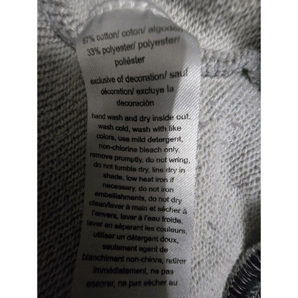 Tommy Hilfiger Denim 1985 Crewneck Sweatshirt Gray Size S/M Logo Pullover USA - Picture 9 of 15